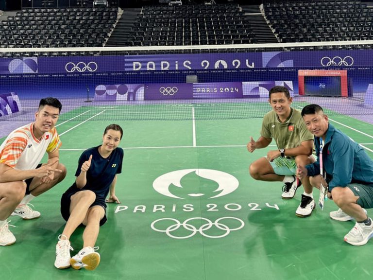 Tay vợt cầu lông Thùy Linh cùng Đức Phát tự tin trước khai cuộc Olympic 2024