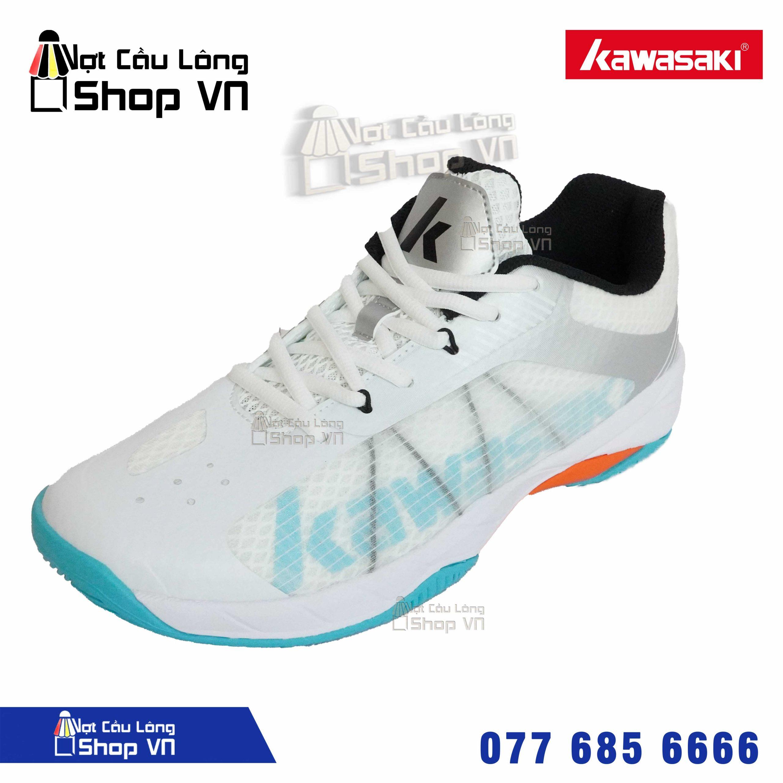Giày cầu lông Kawasaki K1B20 – Trắng