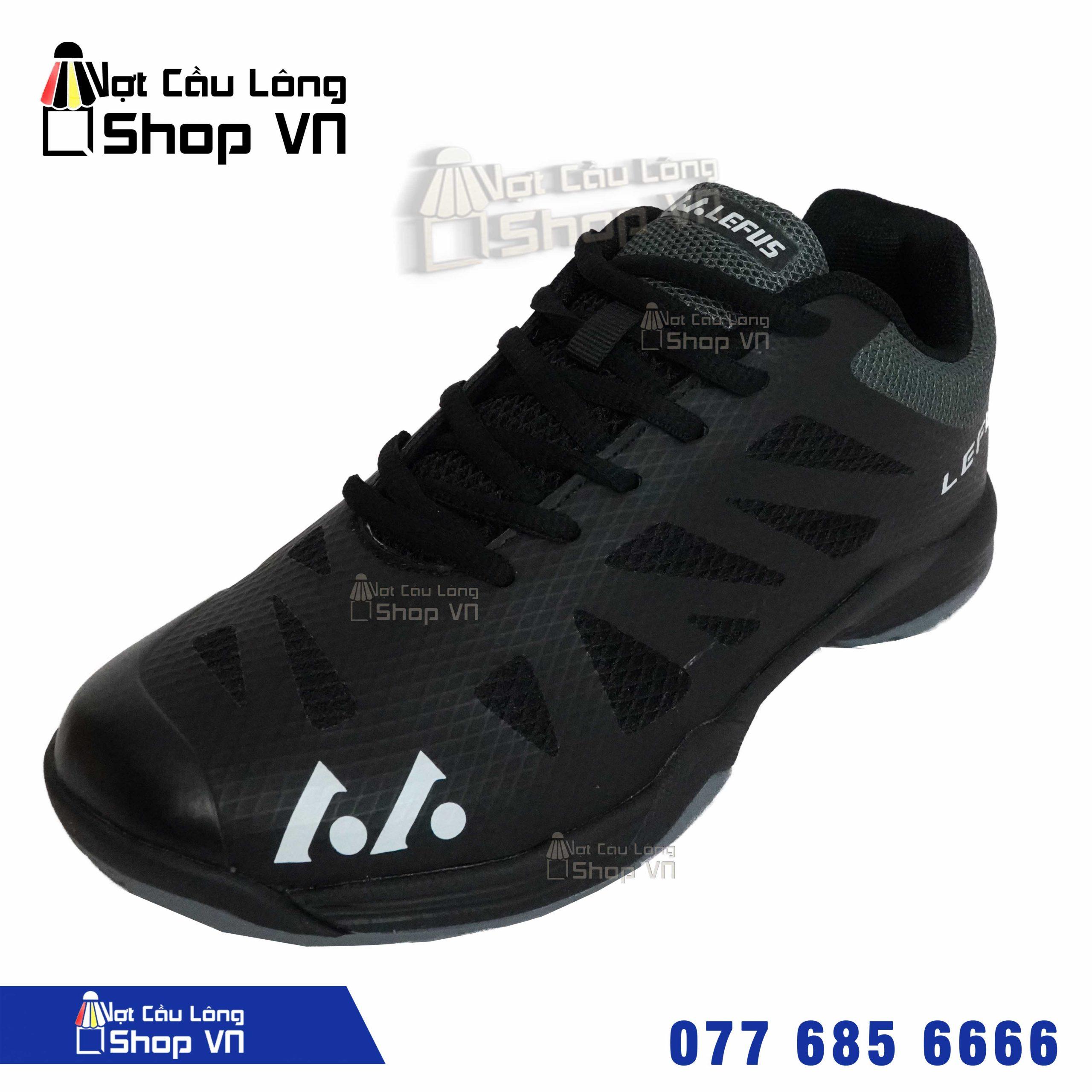 Giày cầu lông Lefus L010 – Đen