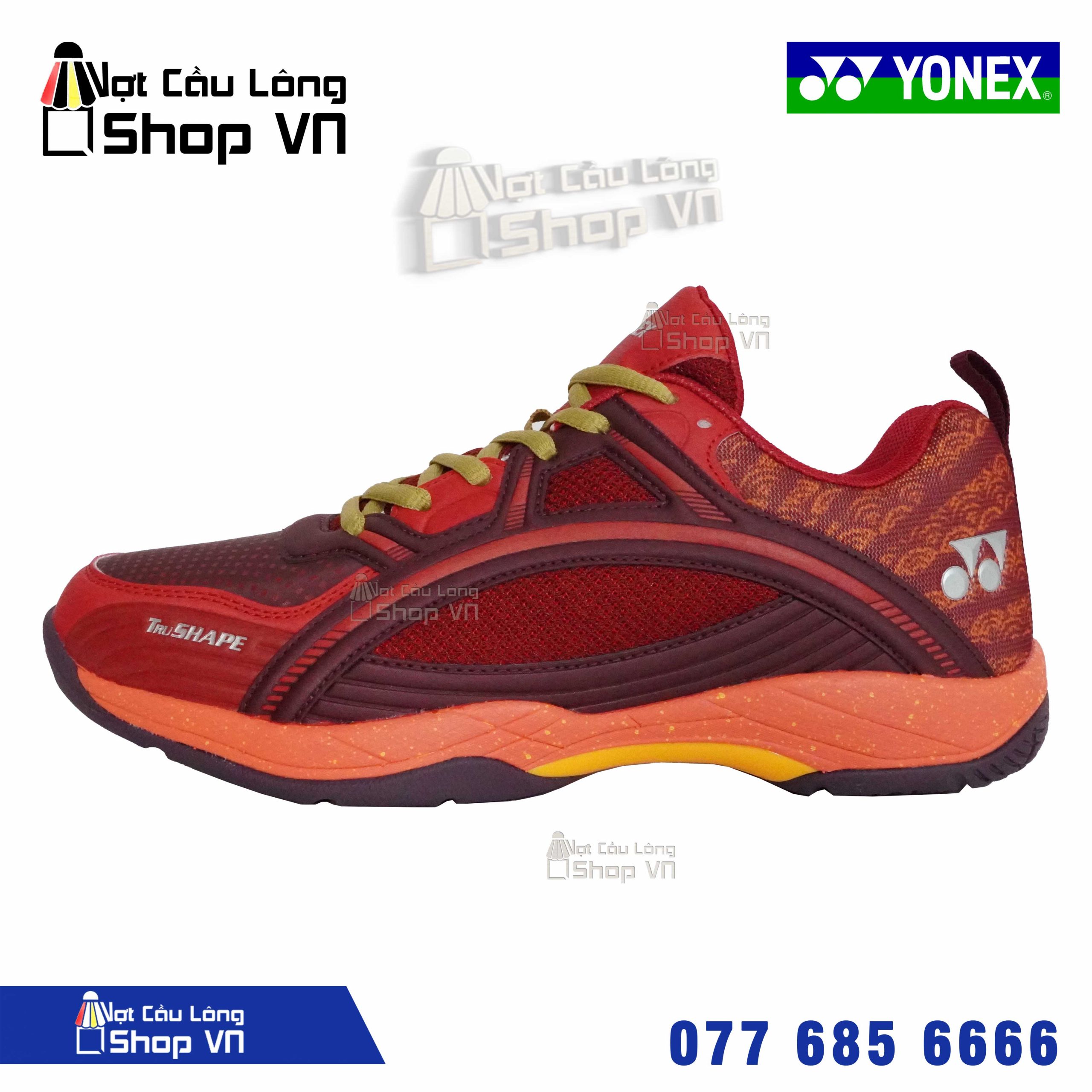 Gi&agrave;y cầu l&ocirc;ng Yonex Tokyo đỏ