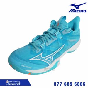 Giày cầu lông Mizuno Wave Claw Neo 2 – Xanh Mint