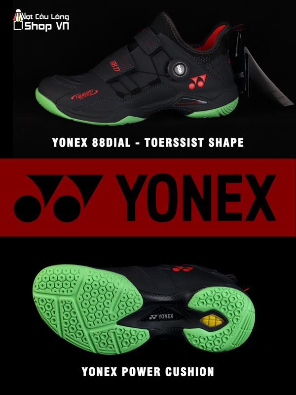 Yonex Power Cushion 88 Dial xám studio