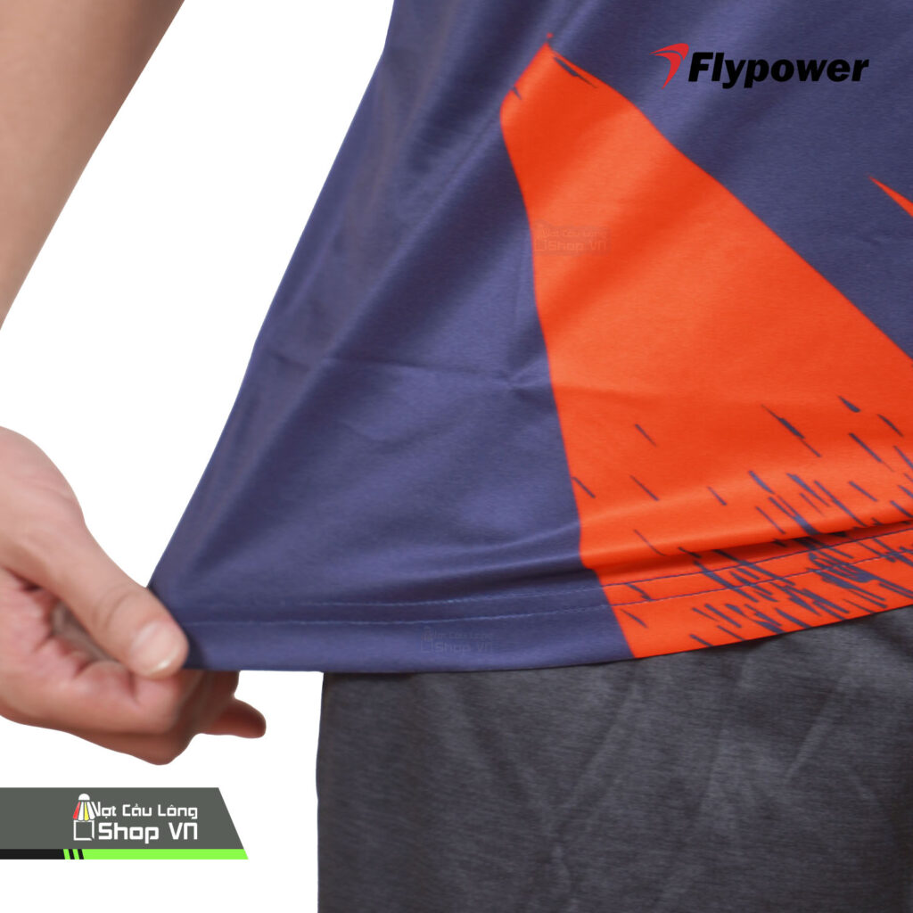 Áo Flypower Mandala Wangi 13 Navy/Skyblue