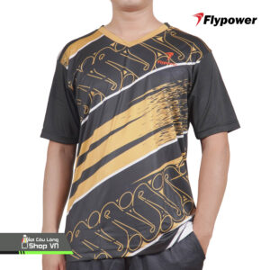 Áo Cầu Lông Flypower Rinjani 11 (jersey Black)