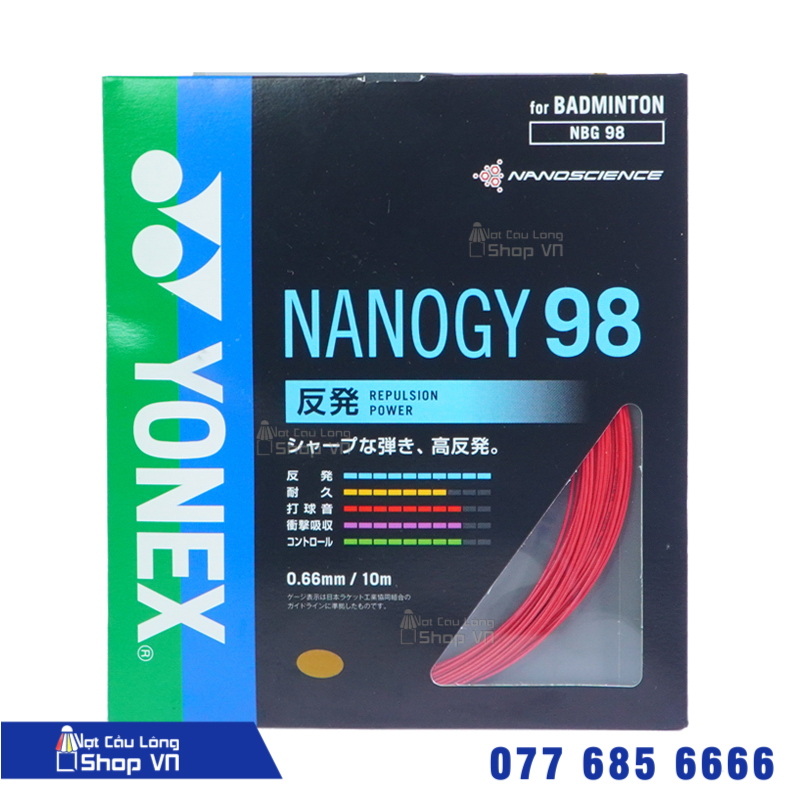 Cước Yonex Nanogy 98 JP – Nội địa Nhật