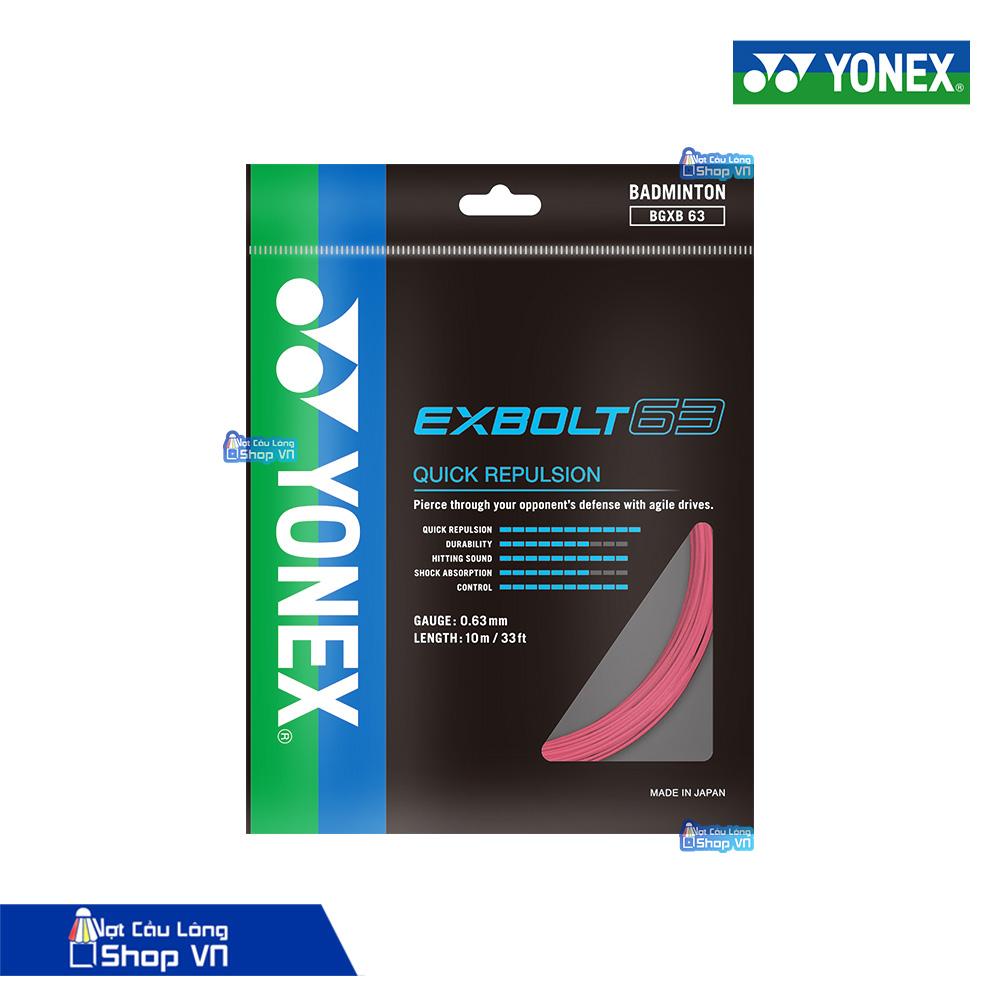 Dây cước căng vợt Yonex BG Exbolt 63