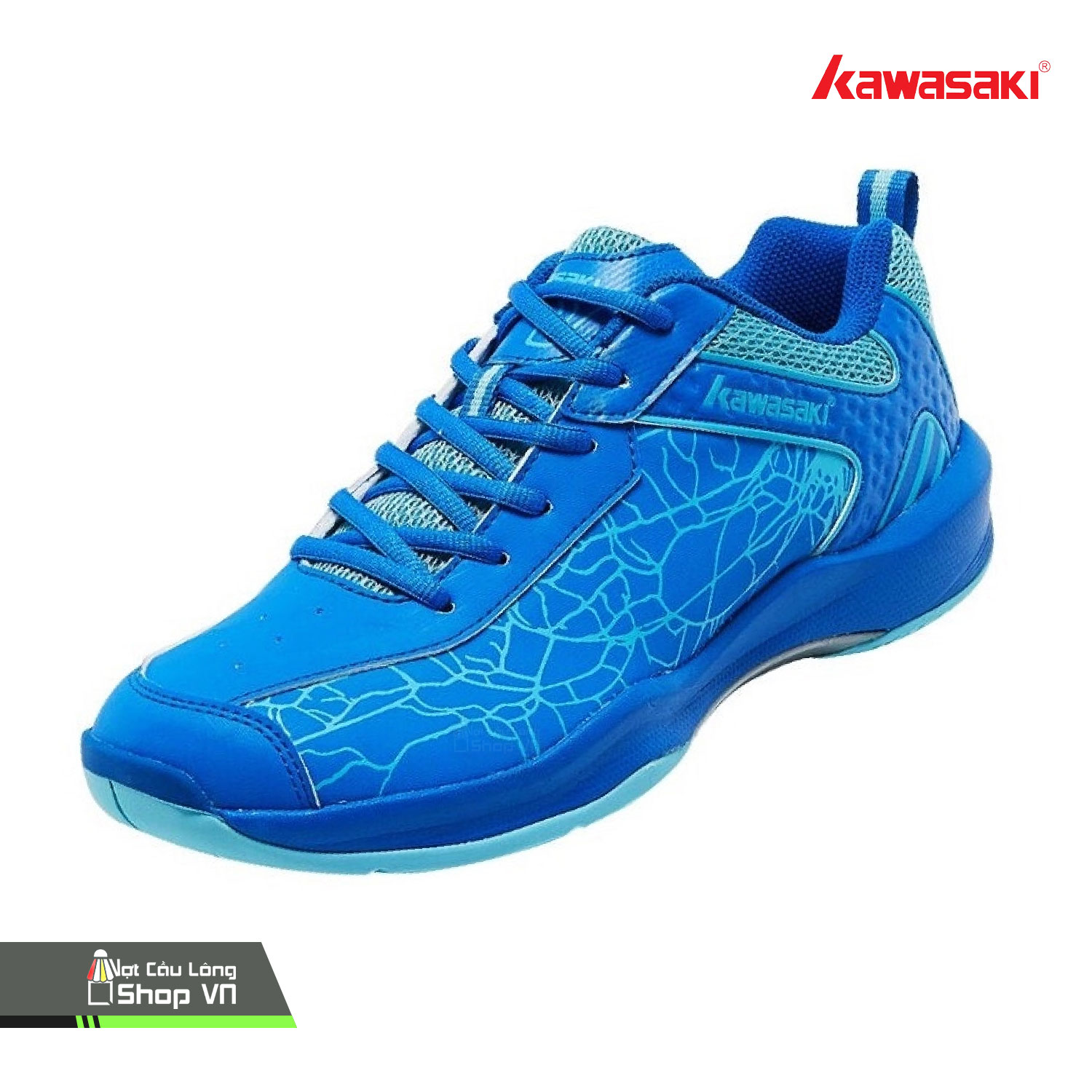 Giày Cầu Lông Kawasaki K081 Xanh