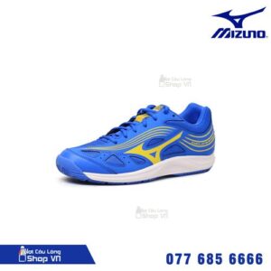 Giày cầu lông Mizuno Cyclone Speed 3 xanh