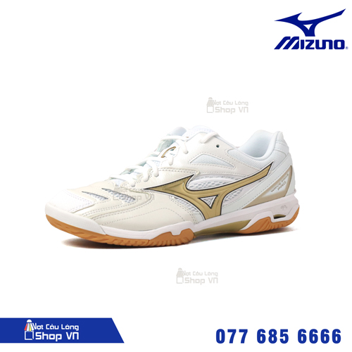 Giày cầu lông Mizuno Wave Fang Pro trắng