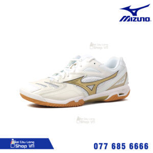 Giày cầu lông Mizuno Wave Fang Pro trắng
