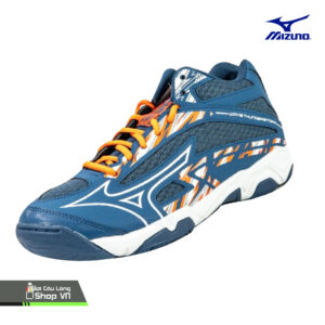 Giày Cầu Lông Mizuno Wave Thunderstorm (v1ga222121) Đen