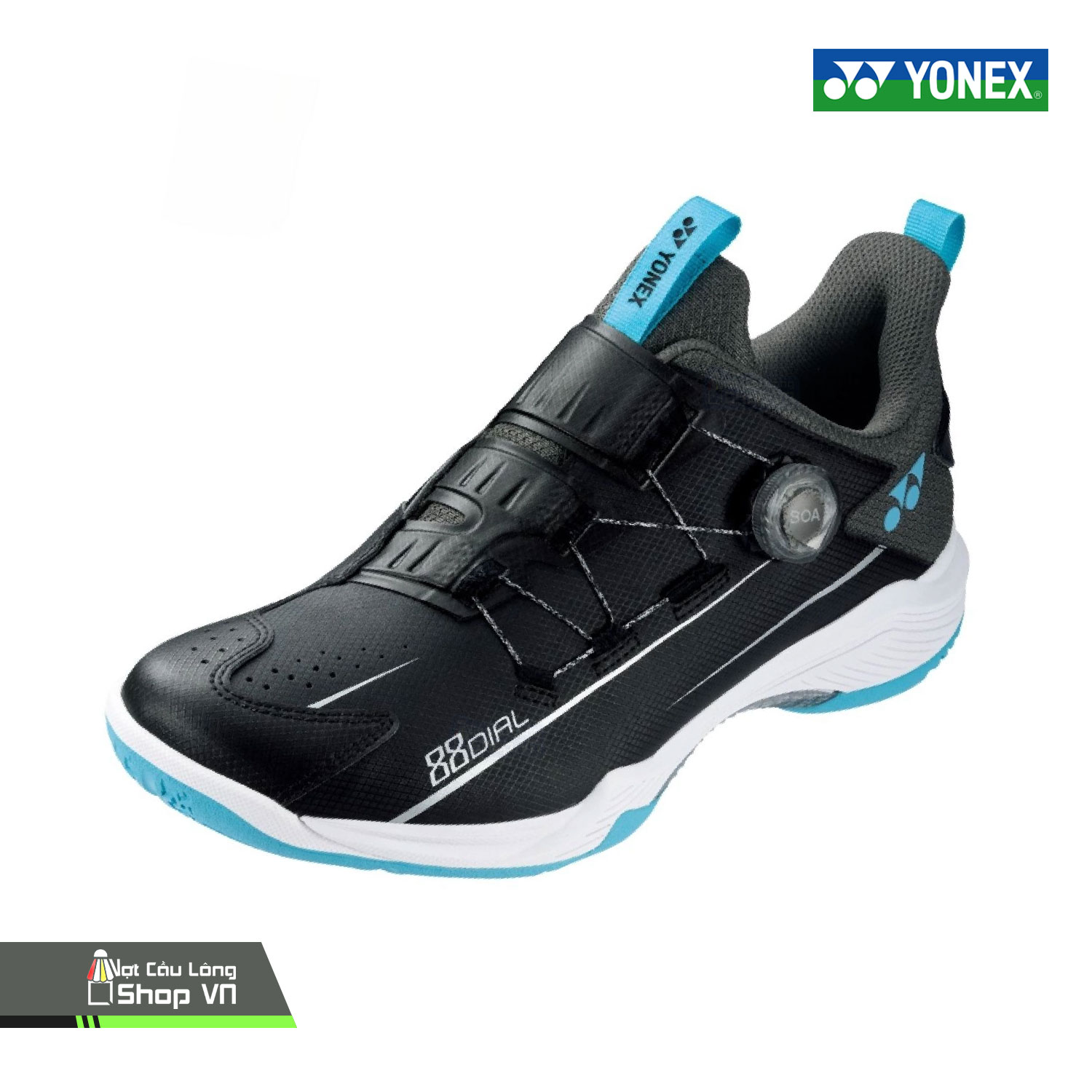 Giày cầu lông Yonex 88 Dial 2 – Đen xanh