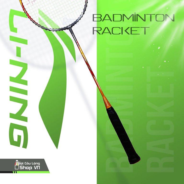 Vợt cầu lông Lining Carbon Graphite A700 xám vàng