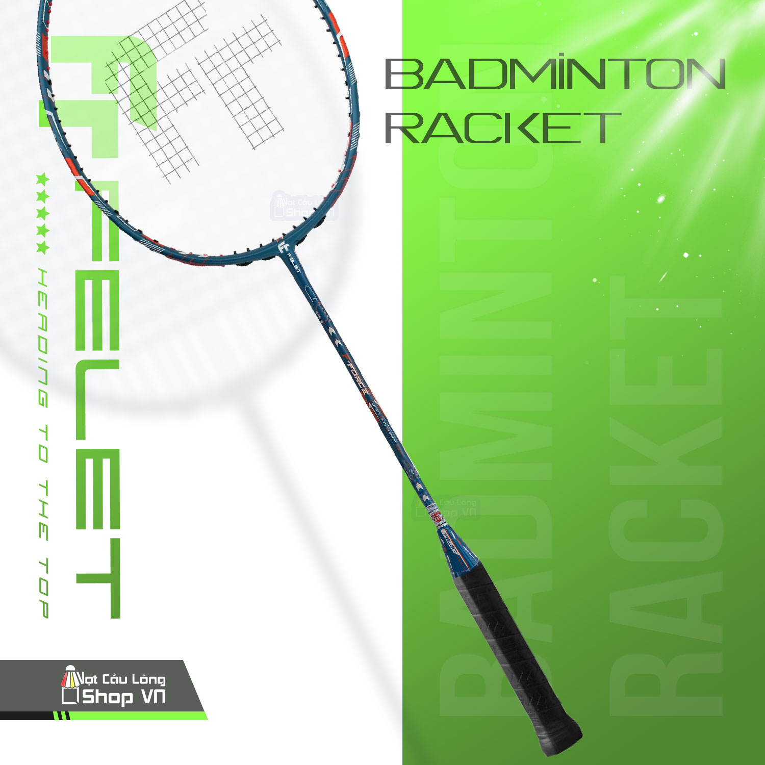 Thiết kế và diện mạo của vợt cầu lông Felet F-Force