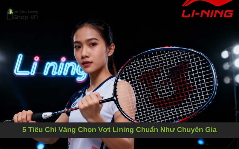 5 Tiêu Chí Vàng Chọn Vợt Lining Chuẩn Như Chuyên Gia