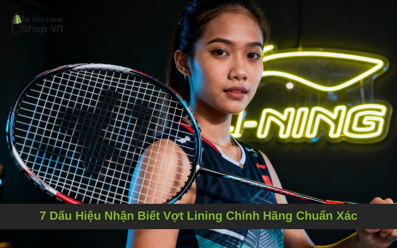 7 Dấu Hiệu Nhận Biết Vợt Lining Chính Hãng Chuẩn Xác