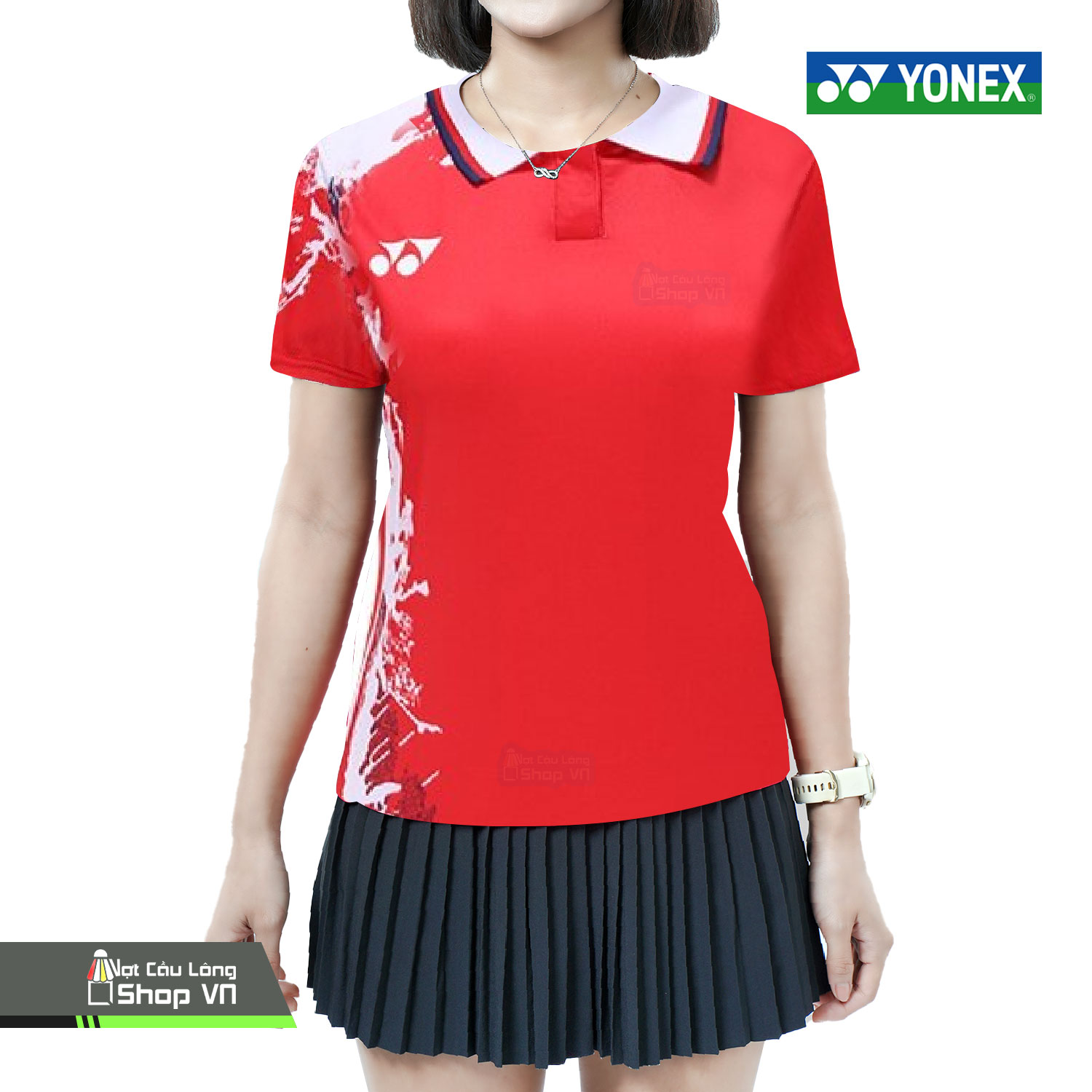 Áo Cầu Lông Yonex 3678b Đỏ