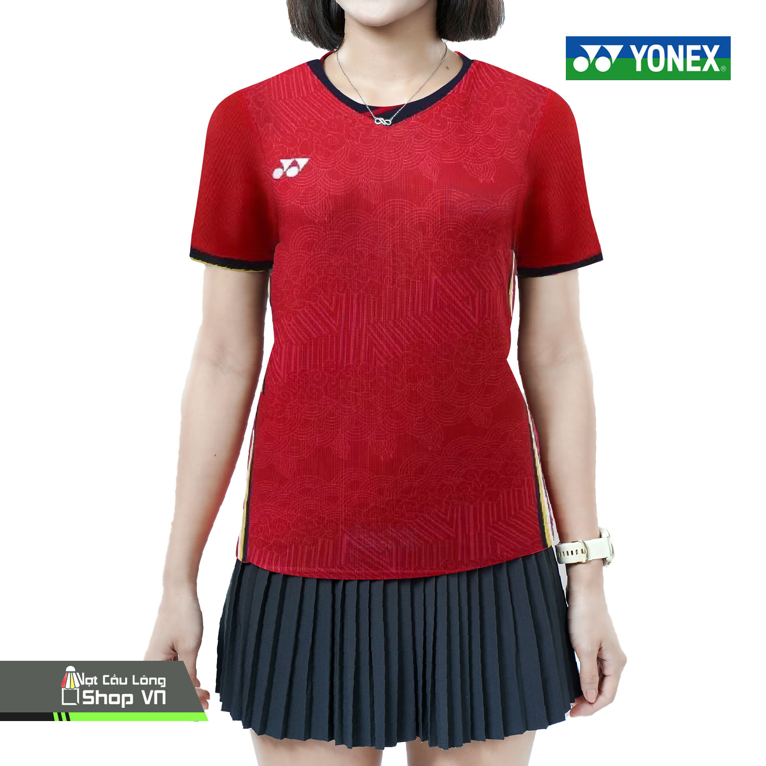 Áo Cầu Lông Yonex 6096b Đỏ