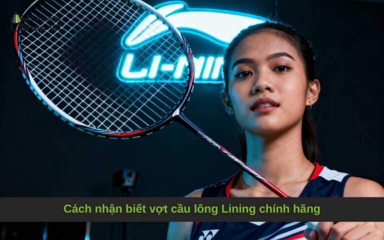 Cách nhận biết vợt cầu lông Lining chính hãng