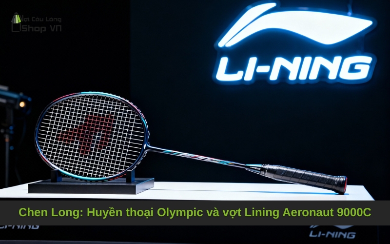 Chen Long: Huyền thoại Olympic và vợt Lining Aeronaut 9000C