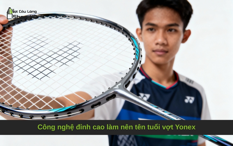 Công nghệ đỉnh cao làm nên tên tuổi vợt Yonex