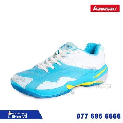 Giày cầu lông Kawasaki K366 trắng xanh