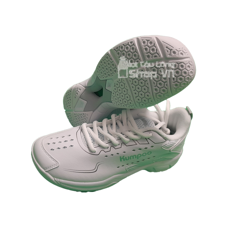 Giày Cầu Lông Kumpoo KH-E302 Trắng Chính Hãng