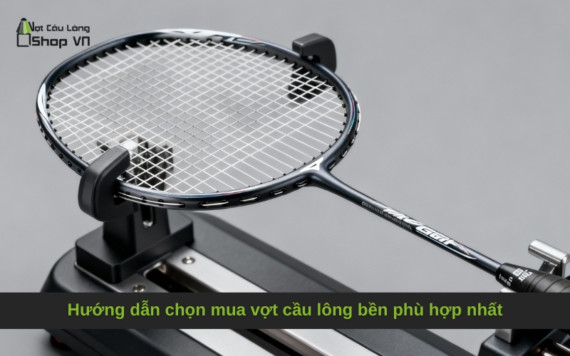 Hướng dẫn chọn mua vợt cầu lông bền phù hợp nhất