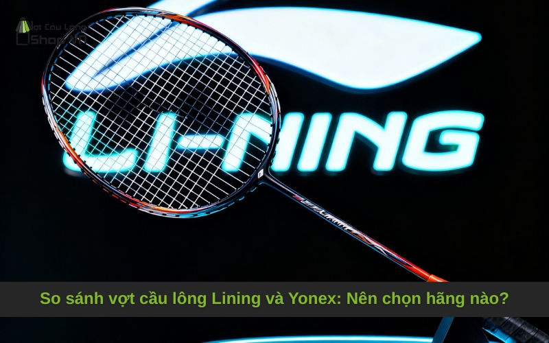 So sánh vợt cầu lông Lining và Yonex: Nên chọn hãng nào?