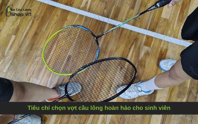 Tiêu chí chọn vợt cầu lông hoàn hảo cho sinh viên