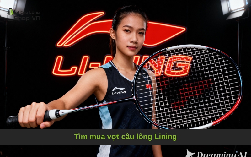Tìm mua vợt cầu lông Lining