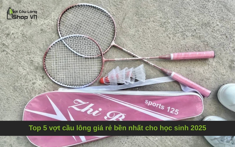 Top 5 vợt cầu lông giá rẻ bền nhất cho học sinh 2025