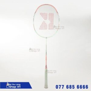 Vợt cầu lông Kumpoo PC-77 Trắng Hồng – Nội địa Trung