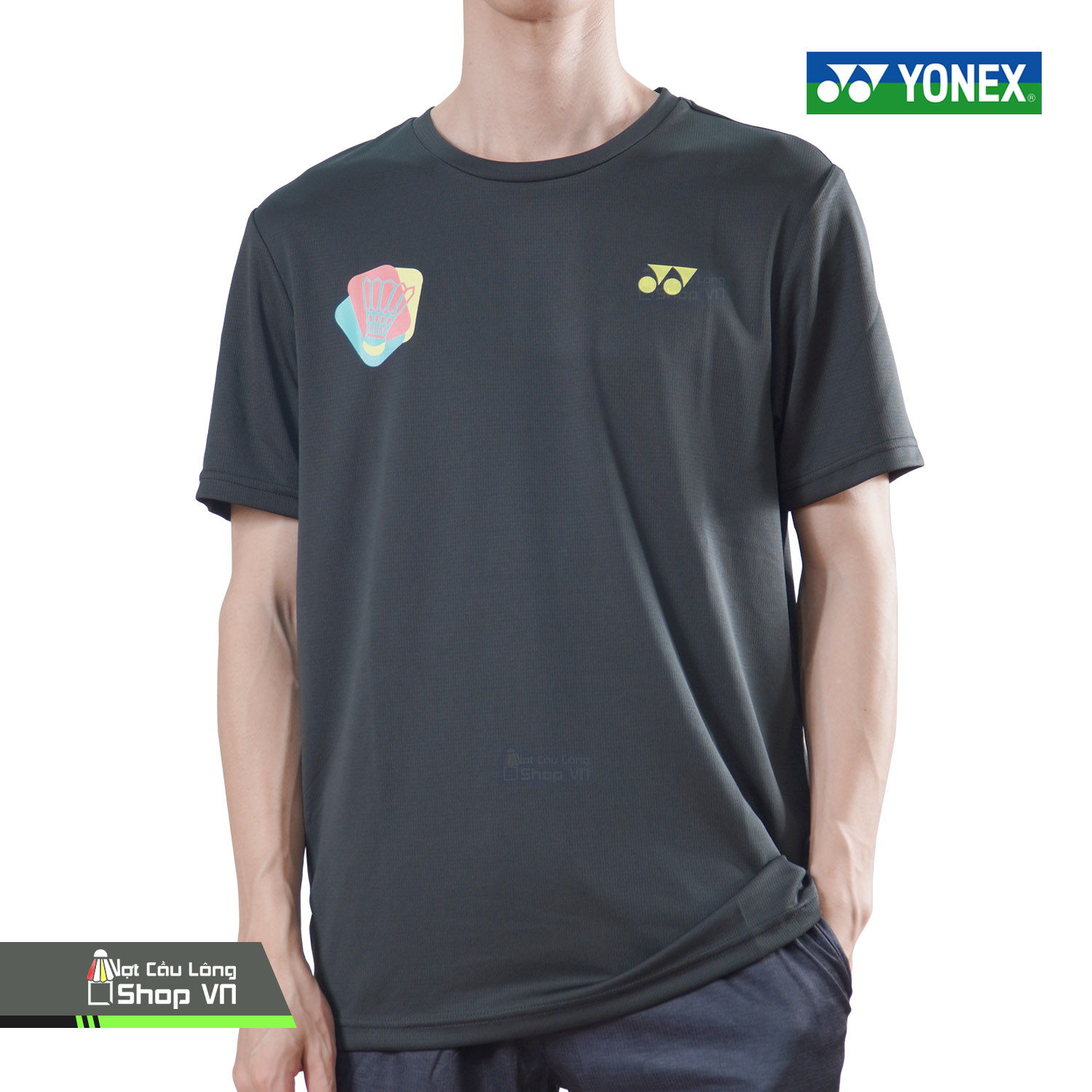 Áo Cầu Lông Yonex Rm-s092-3046-easy5 Jet Black