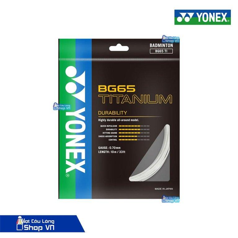 Dây cước căng vợt Yonex BG 65 TITANIUM