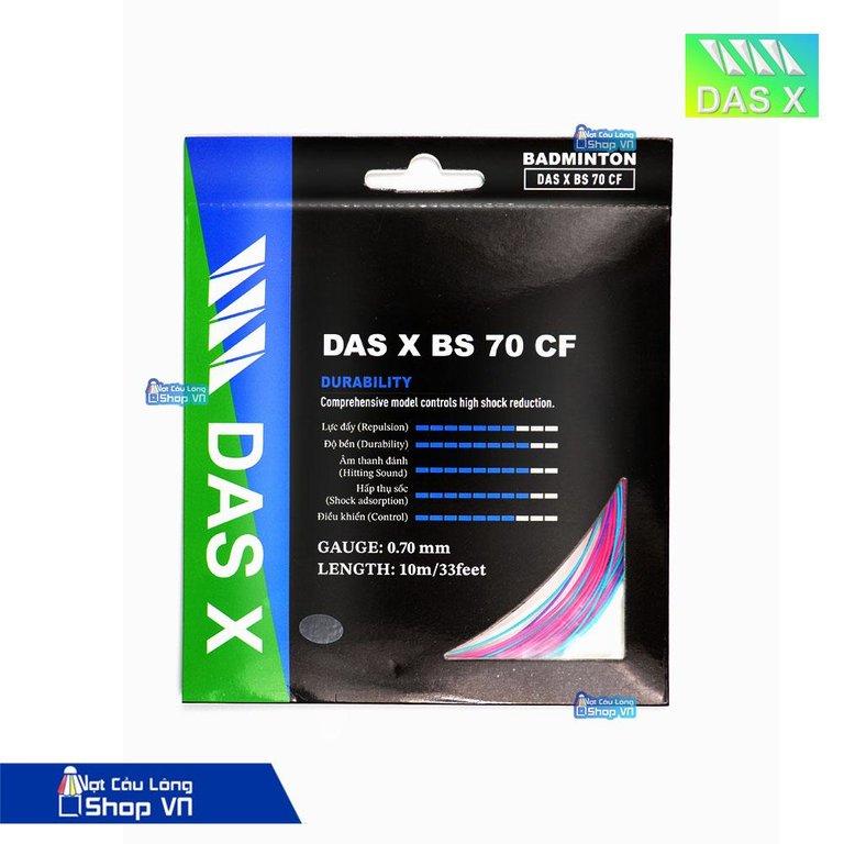 Dây cước căng vợt DAS X BS 70 CF