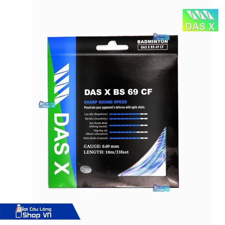 Dây cước căng vợt Das X BS 69 CF