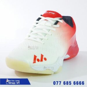 Giày Cầu Lông Lefus L020 Trắng Đỏ – Hàng Chính Hãng