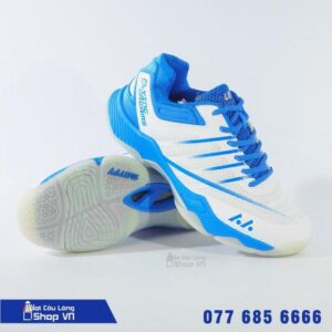 Giày Cầu Lông Lefus L026 Trắng Xanh Chính Hãng