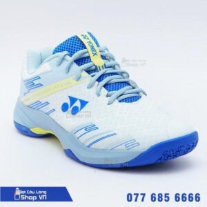 Giày Cầu Lông Yonex Cascade Accel Slim Trắng Vàng – Hàng Chính Hãng