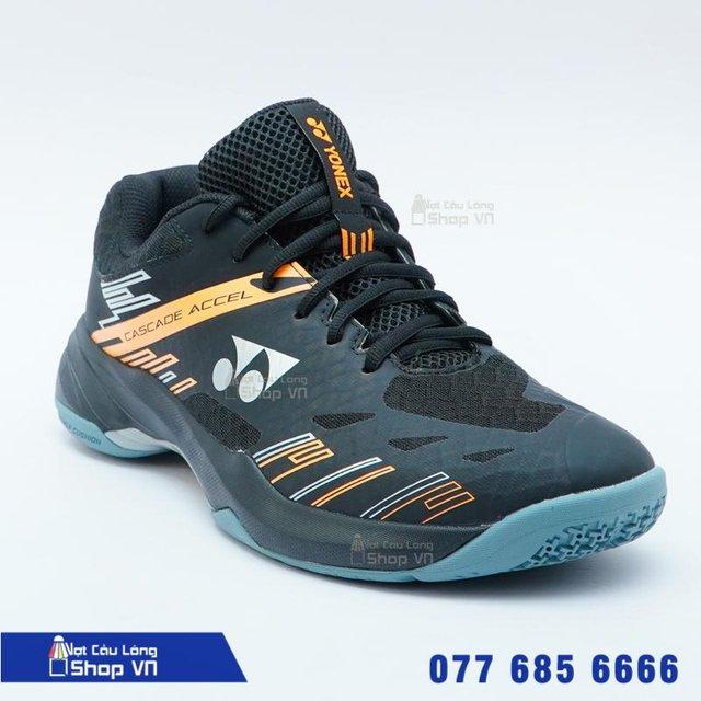 Giày Cầu Lông Yonex Cascade Accel Wide Đen – Hàng Chính Hãng