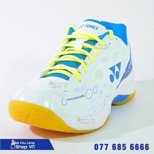 Giày Cầu Lông Yonex SHB101 Trắng Xanh Nhạt Chính Hãng