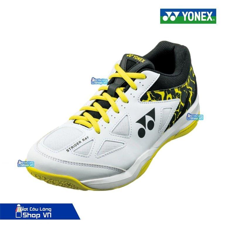 Giày cầu lông Yonex Strider Wide SR1WEX trắng vàng chính hãng