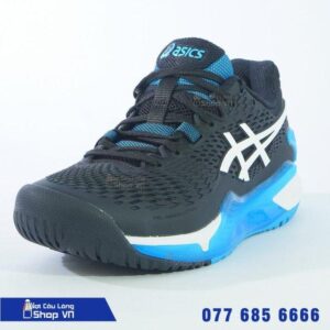 Giày Tennis Asics Gel Resolution 9 Đen Chính Hãng