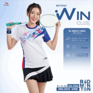 Áo Cầu Lông Beyono Win Cl02 Trắng