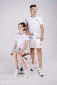 Áo Cầu Lông Yonex Nữ Gia Công – Trắng