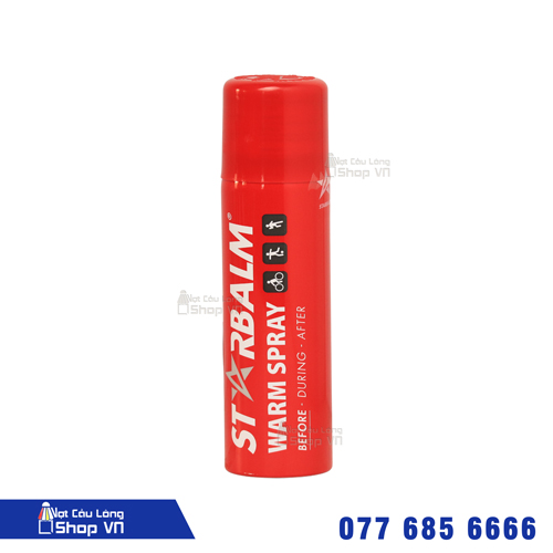 Chai xịt làm nóng cơ Starbalm 150ML