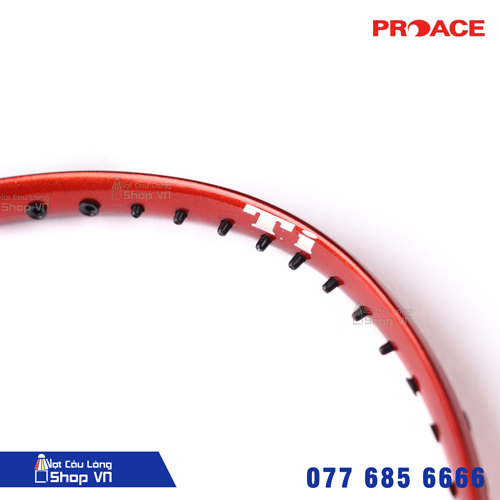 Khung vợt của Proace Ti Tanium 9 m&agrave;u đỏ