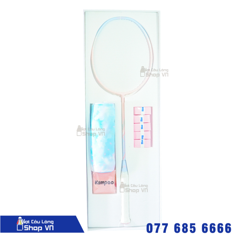 SET Vợt Cầu Lông Kumpoo Sakura Full Box – Nội địa Trung