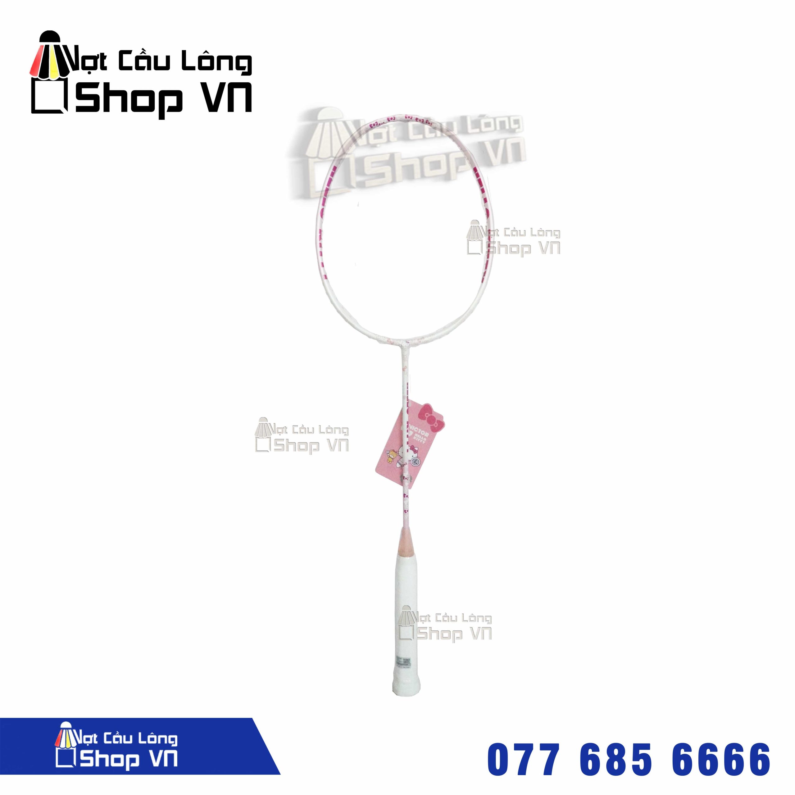 Vợt cầu lông Victor Hello Kitty – Trắng